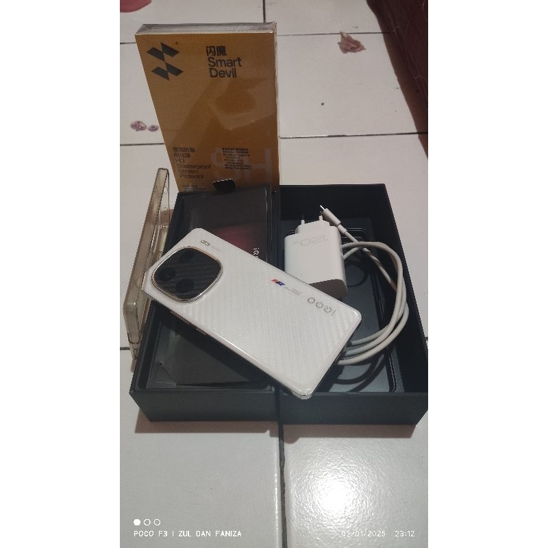 IQOO 12 16/512 second fullset mulus