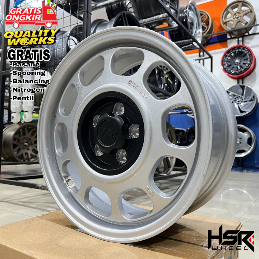 Velg Racing Mobil Sienta Ring 15 HSR KLG - Toko Velg Mobil Surabaya