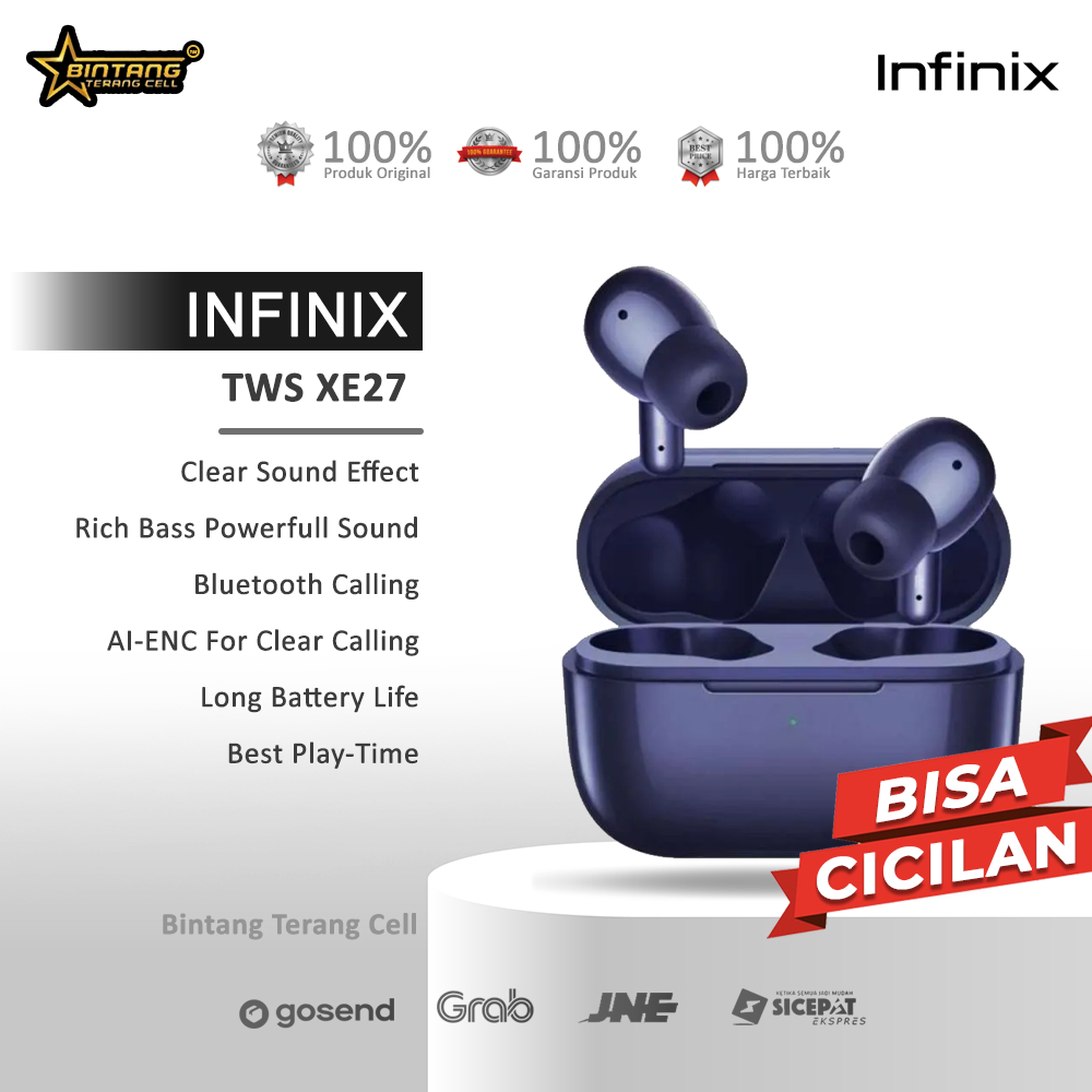 Infinix TWS XE27 Headset Bluetooth Original