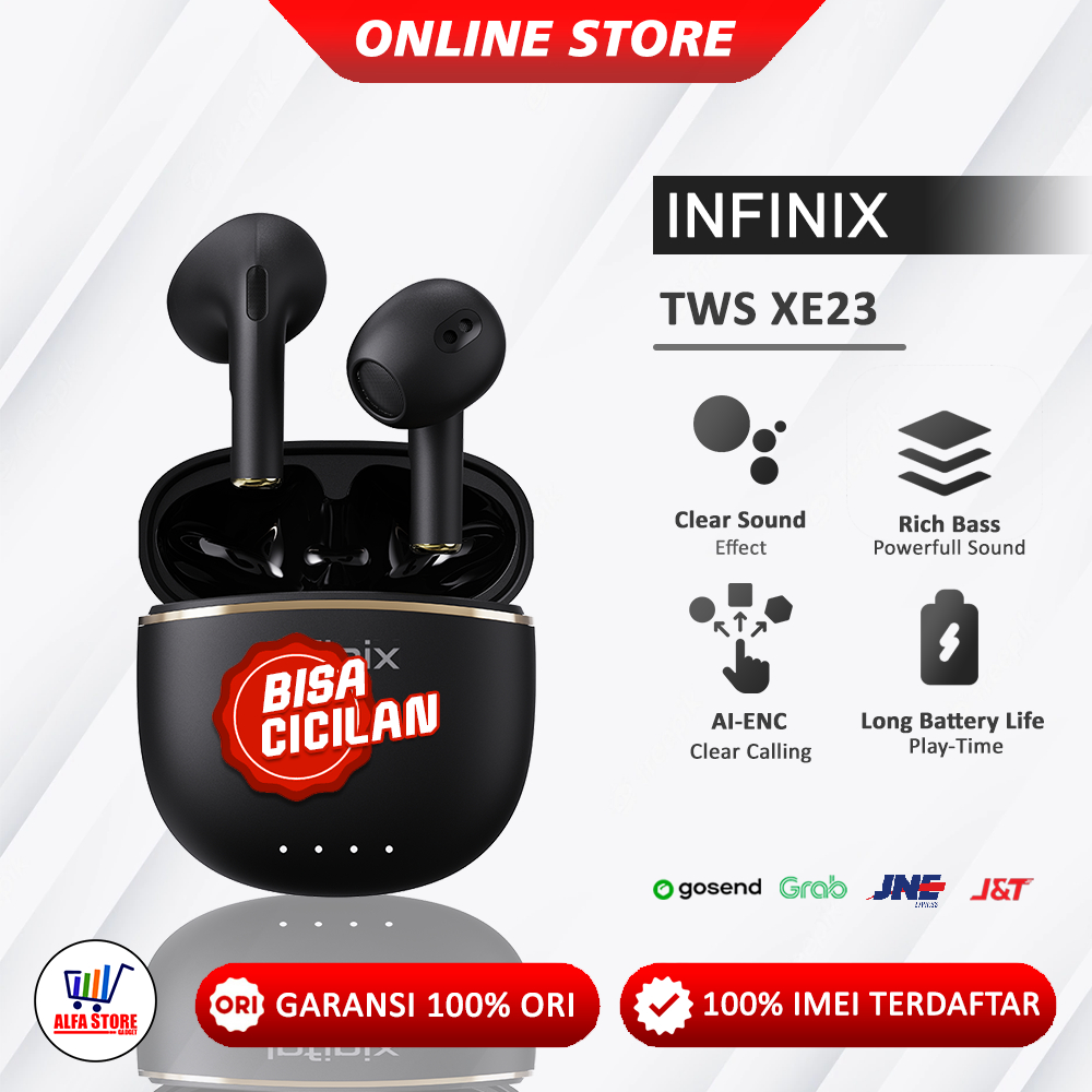 Infinix TWS XE23 Headset Bluetooth Original
