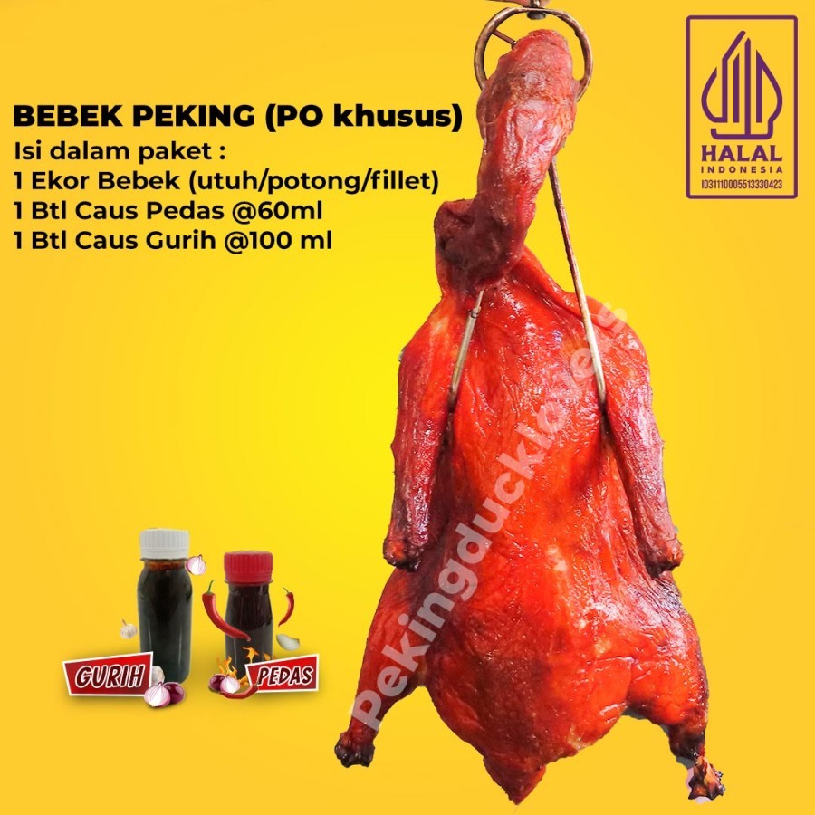 

Bebek Peking Panggang READY LANGSUNG KIRIM