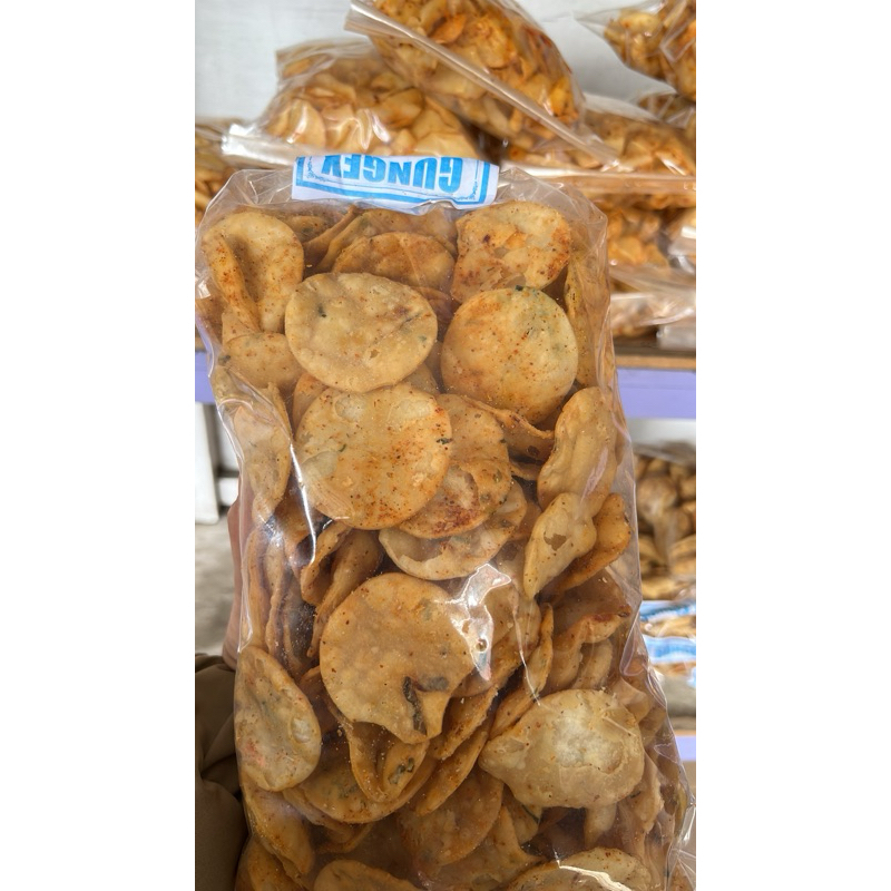 

KERIPIK GUNGEK 400gr Khas Majalaya