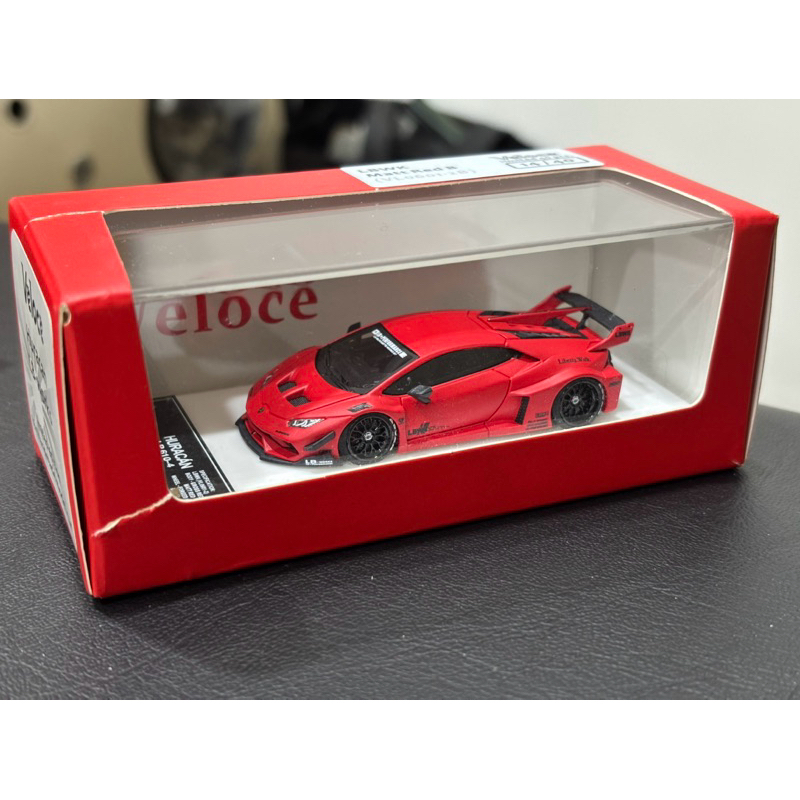 TAKE ALL Lamborghini Huracan GT LB-WORKS Matte Red and White / Veloce and Flame