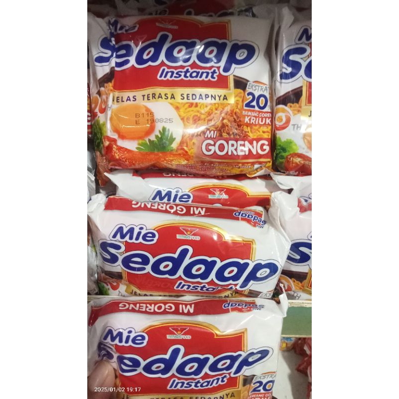 

Mie Sedaap instan all farian