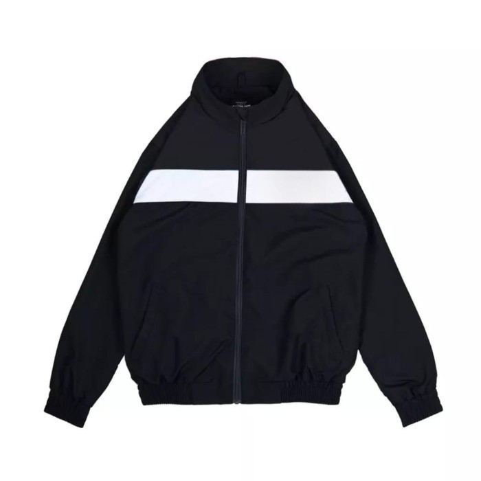 Jaket Tracktop Casual Pria Pakai Puring Saku Dalam Hyget / Jaket Parasut Pria Outdoor Premium / Jake