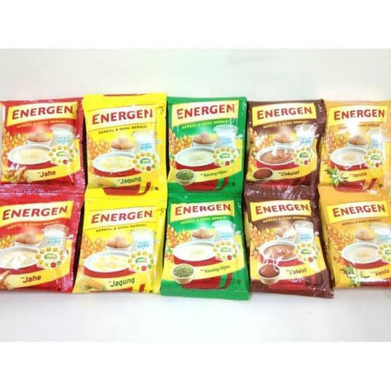 

Energen Sereal 1 Renceng - isi 10pcs