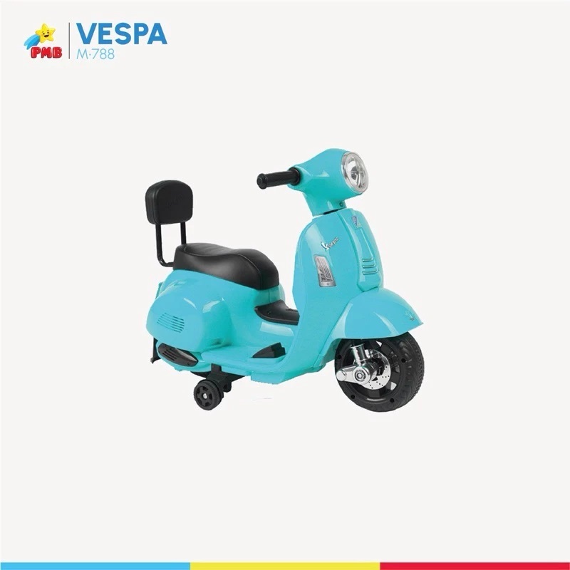 PMB Mainan Motor Aki Anak Vespa Mini // Mainan Anak Motor Aki Vespa M-788