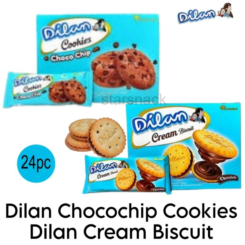 

Dilan cookies choco chip 23pc Cream Biscuit 24pc
