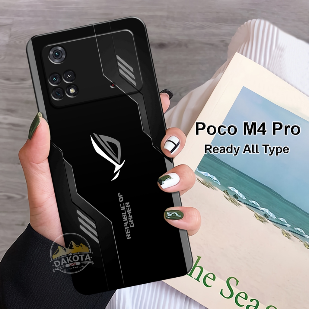 Dakota - Casing Hp Xiaomi Poco M4 Pro 4G - Case Fusion Motif Gaming - Softcase POCO M3 PRO 5G Keren 