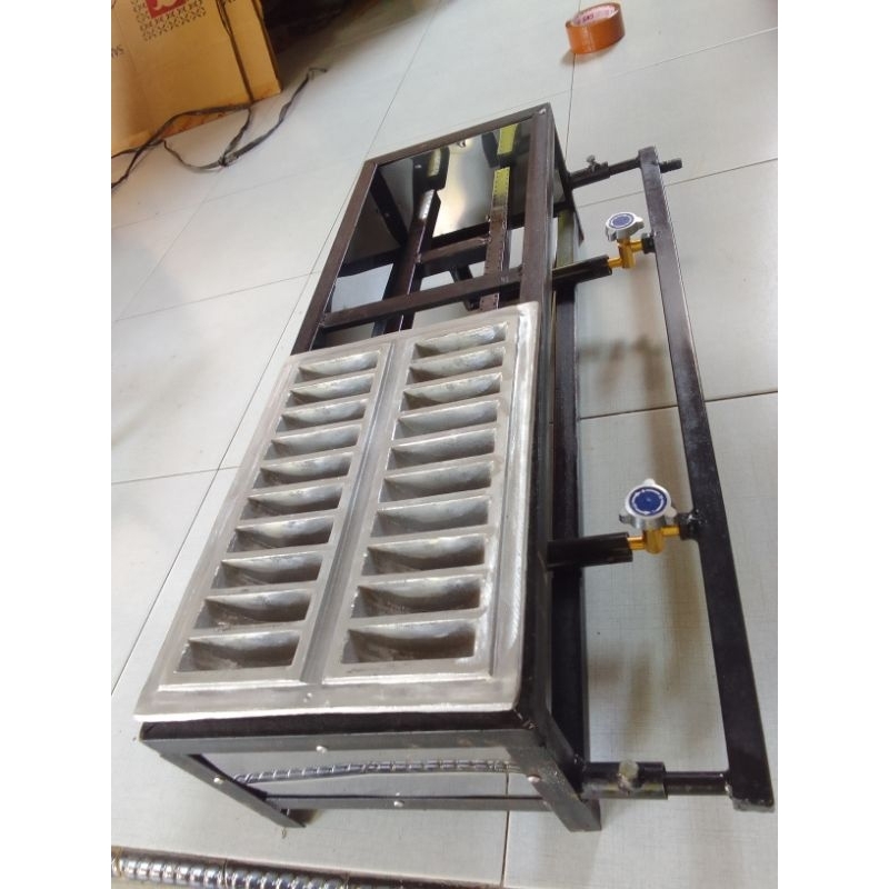Kompor Pukis LKS 7,5 / LKS 7 dengan 2 tungku best seller praktis