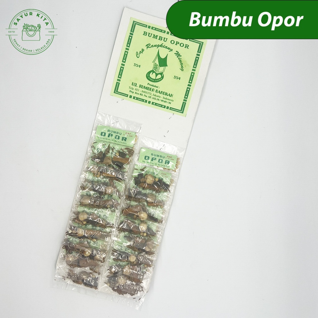 

Bumbu Opor Asli Praktis | sayurkita_id