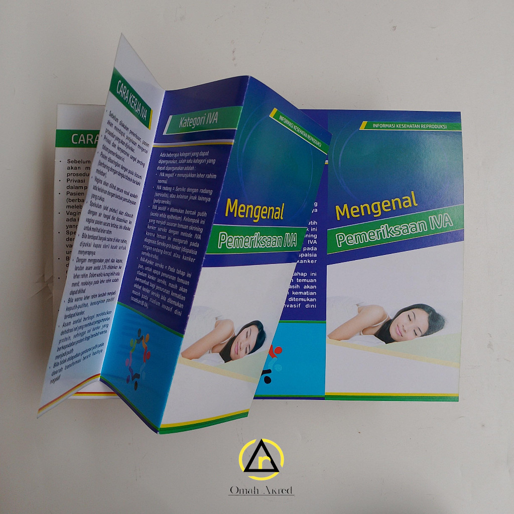 

Leaflet Mengenal Pemeriksaan IVA - Leaflet Informasi Kesehatan Reproduksi - Brosur Kesehatan