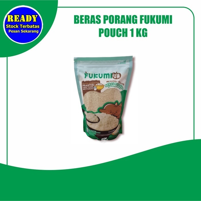 

PROMO COD!!! Beras Porang Fukumi POUCH 1 Kg