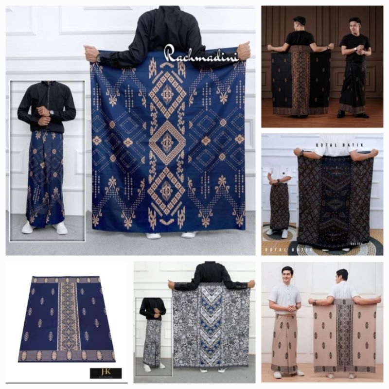 Sarung Viral / Sarung Dewasa /Sarung Sholat / Sarung Batik /Sarung Lipat / sarung jawa murah halus n