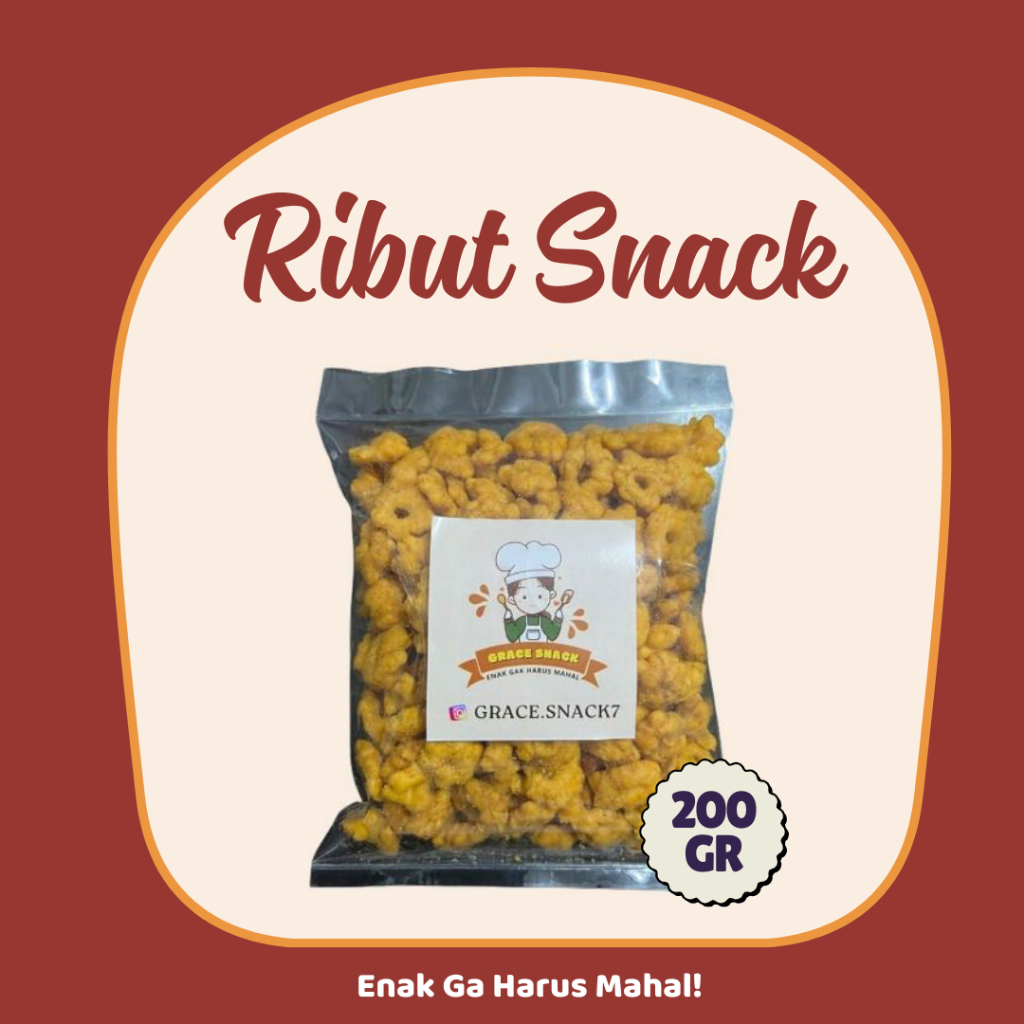 

RIBUT SNACK 200 GR - Grace Snack