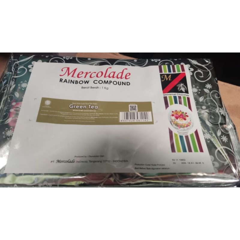 

Mercolade Rainbow Compound 1 Kg Green Tea MURAH