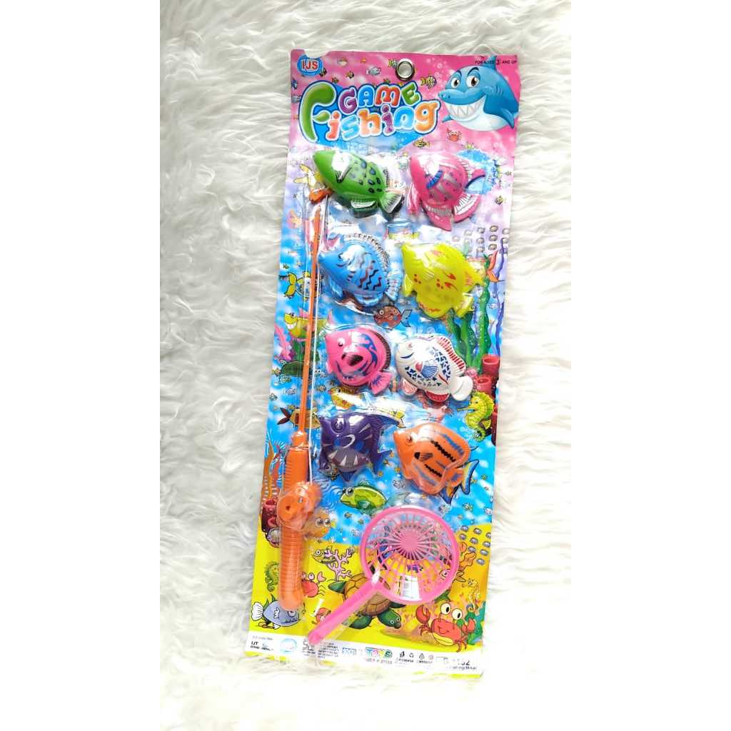 Mainan Pancing Ikan - Mainan Mancing-Mancingan Anak - Mainan Memancing FUN FISHING