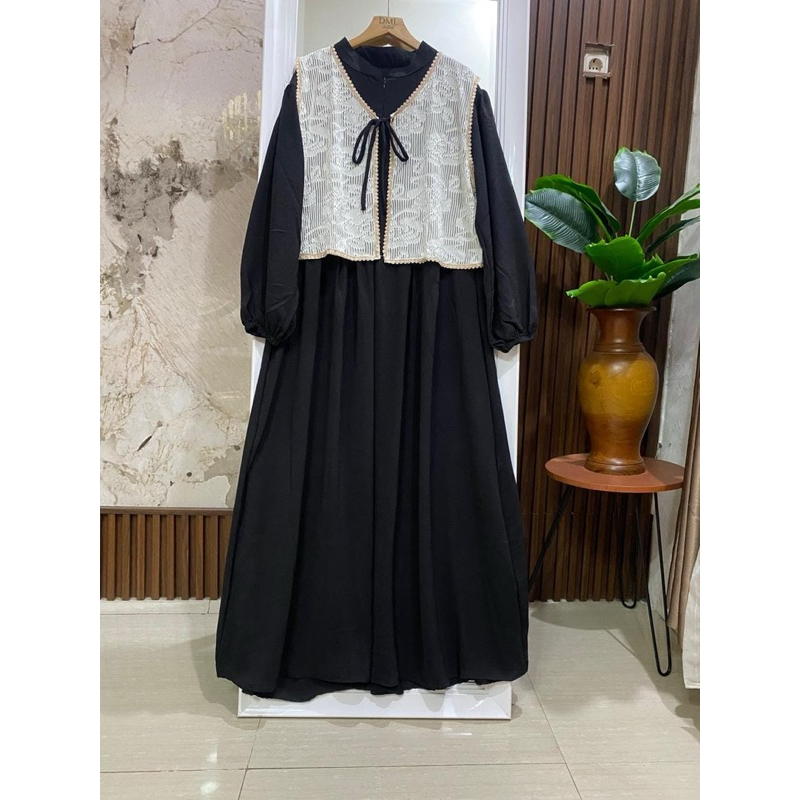 GAMIS OUTER FLANEL GAMIS 2in1