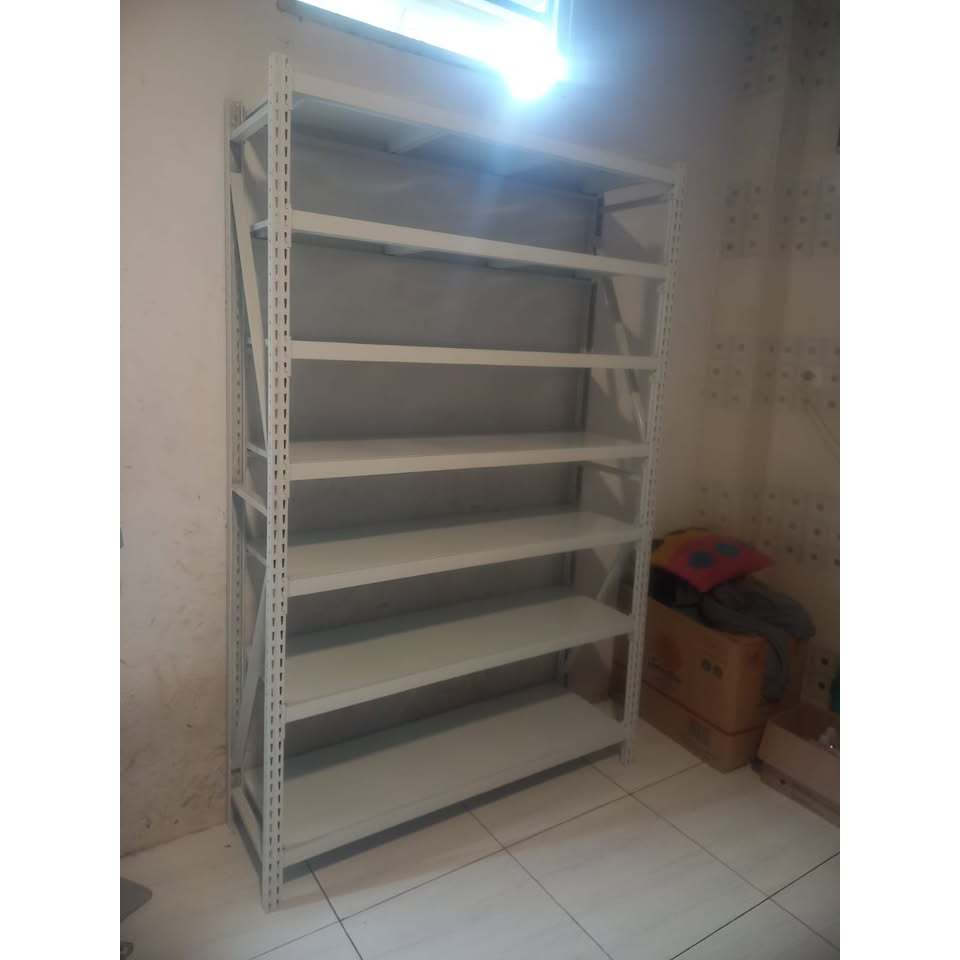 Rak Gudang Import Besi Baja / Rak Multifungsi / Light Duty Rack Kapasitas 150Kg/Layer