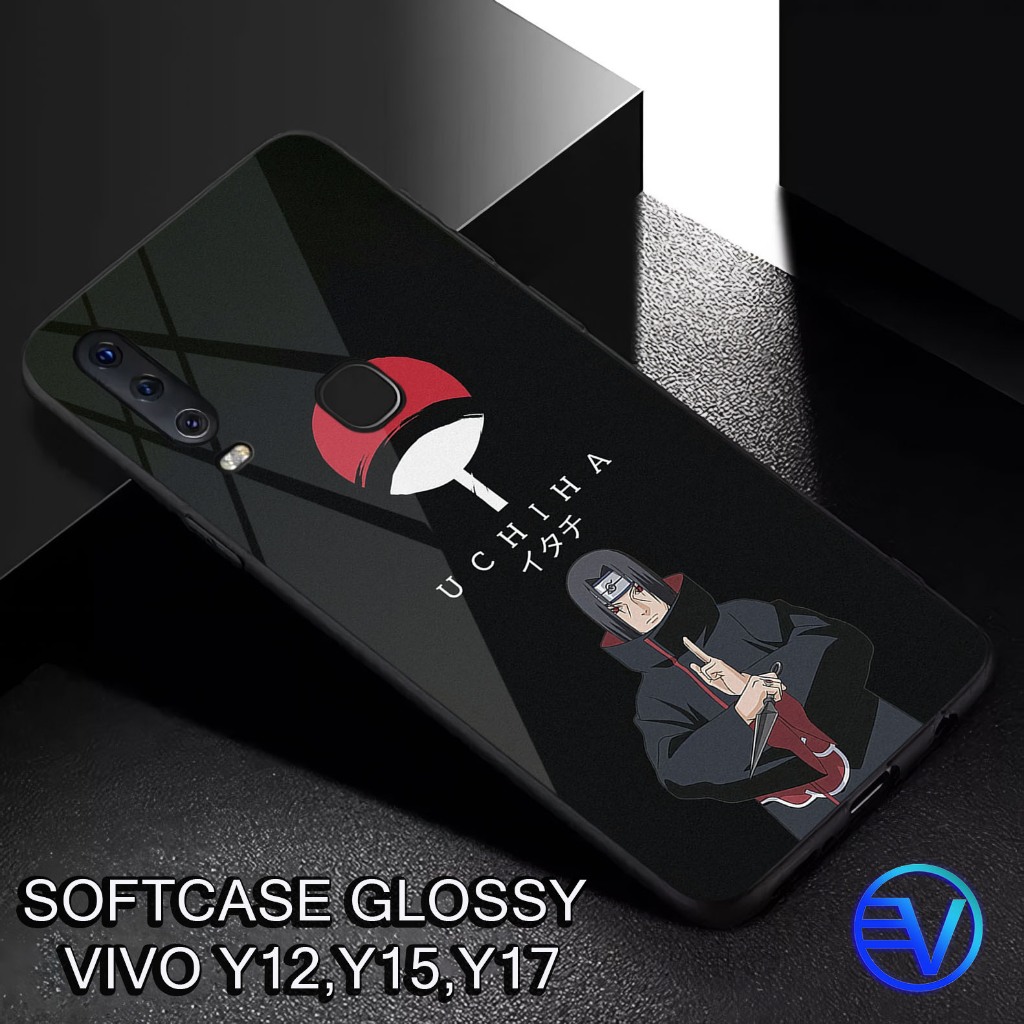 [ GT29 ITACHI ] Softcase Vivo Y12,Y15,Y17 Case Kilau Mirror Sublime Gambar Menyesuaikan type hp / ka