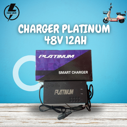 CHARGER SEPEDA LISTRIK 48V 12AH ORIGINAL SMART CHARGER 48V MOTOR LISTRIK CAS ORIGINAL SEPEDA LISTRIK