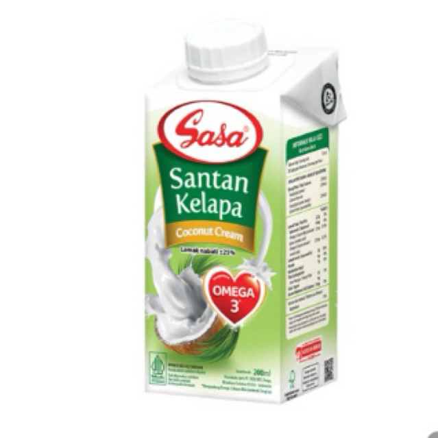 

Sasa Santan Kelapa Cair 200 ml