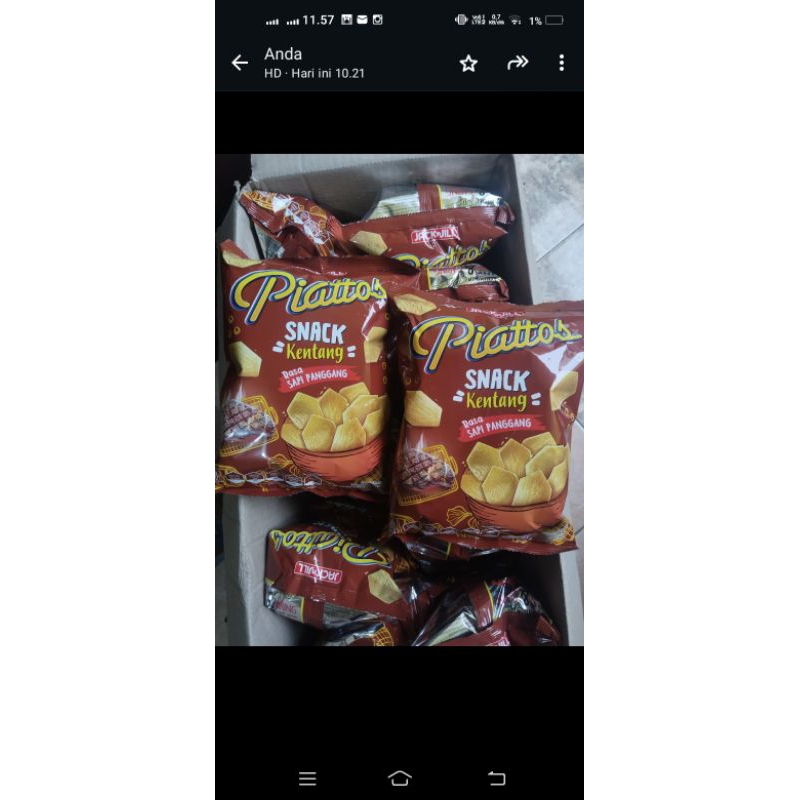 

PIATTOS 68gr