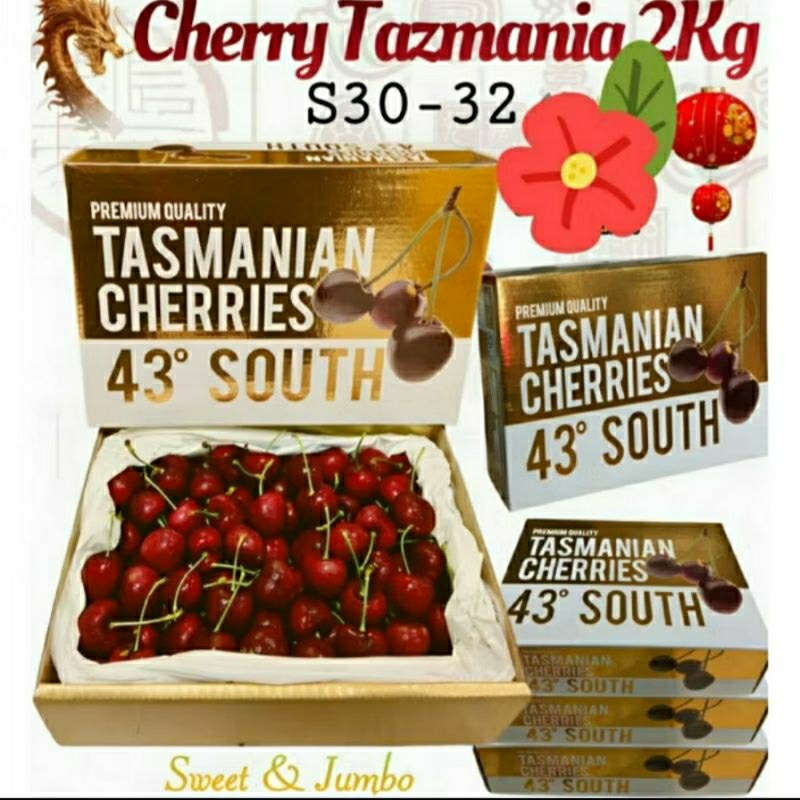 

cherry tasmania 30-32 2kg dus