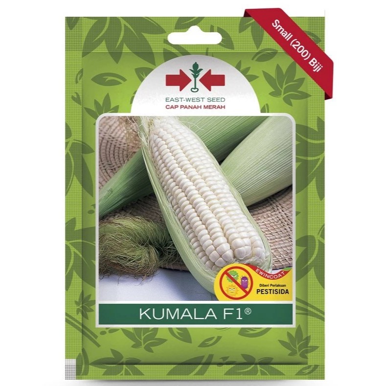 Benih Jagung Ketan Kumala F1 isi 200 Biji Cap Panah Merah