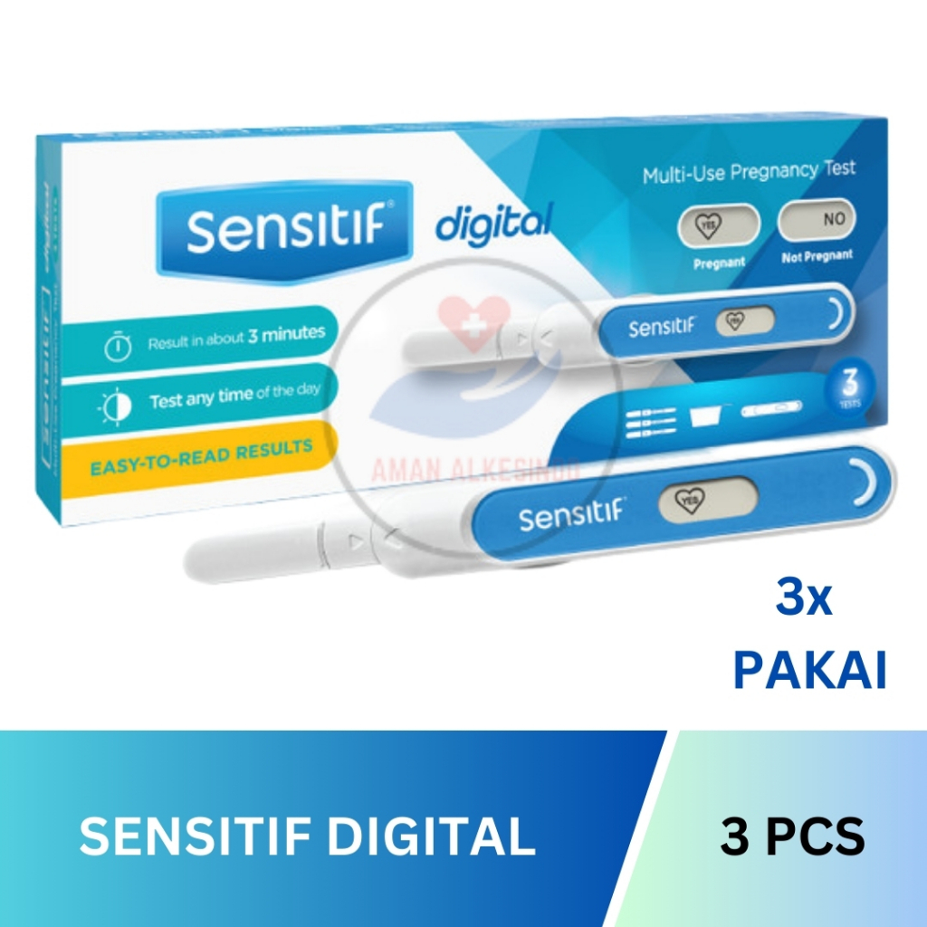 Alat Tes Kehamilan Sensitif Digital | Tes Kehamilan Pribadi | Test Pack Digital | Tespek