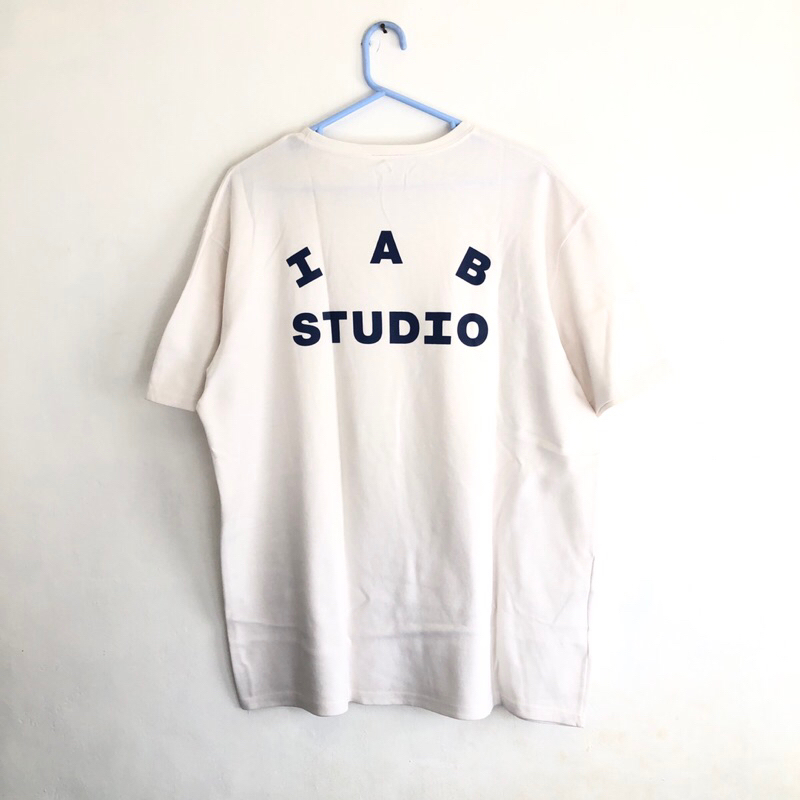 Tshirt IAB Studio Letter print white