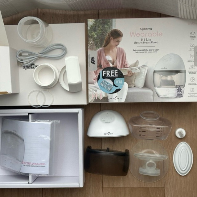 Pompa ASI Elektrik Handsfree Spectra Wearable H1 Lite PRELOVED