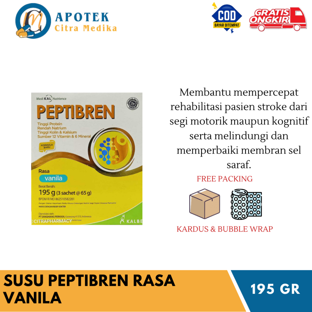 

Susu Rasa Vanila - Nutrisi Untuk Kesehatan Saraf Akibat Stroke