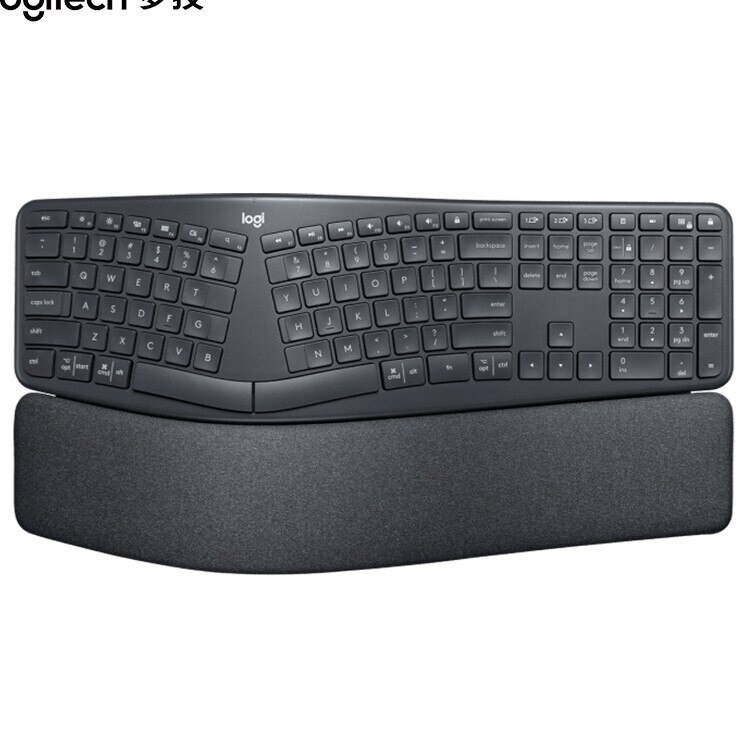 Logi Ergo K860 Wireless Split Keyboard Multi-Device Ergonomic Keyboard
