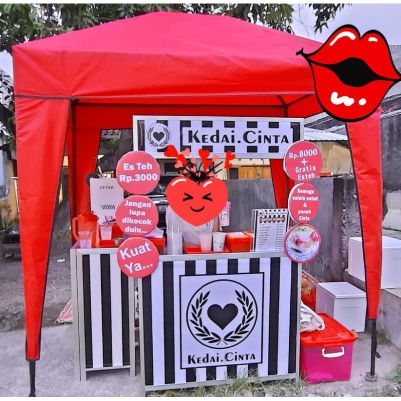 Tenda Cafe 2x1,5  tenda bazar