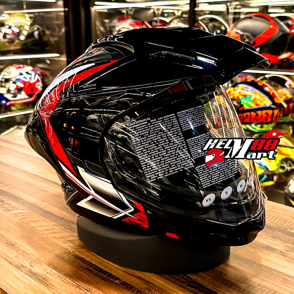 Helm Zeus 613C MODULAR (Paket Ganteng) AJ6 - Zeus ZS-613C ZS613C 613