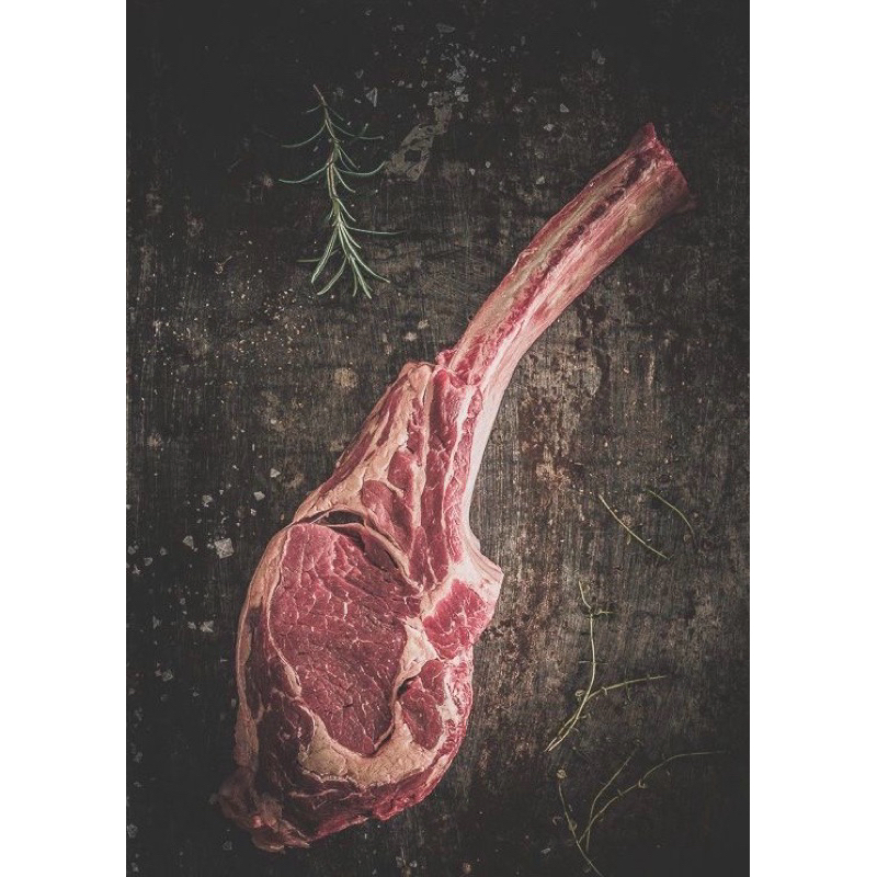 

tomahawk beef black angus (bone in ribeye)