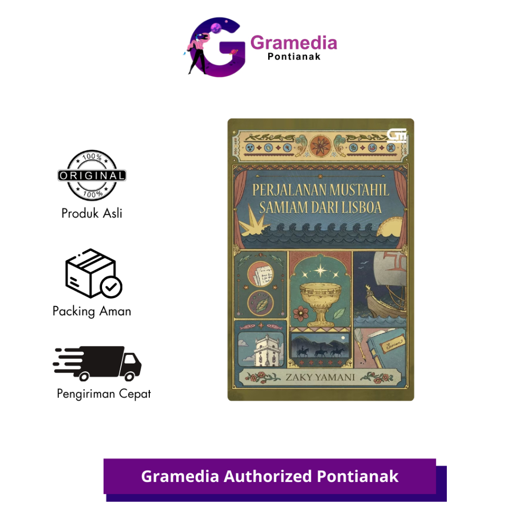 GRAMEDIA PONTIANAK - Perjalanan Mustahil Samiam dari Lisboa