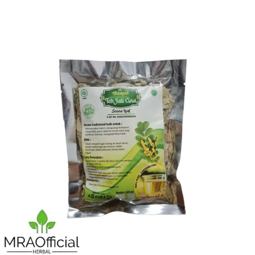 

Teh Jati Cina Azzayan | Minuman Teh herbal Pelangsing | Senna Leaf - 40gr