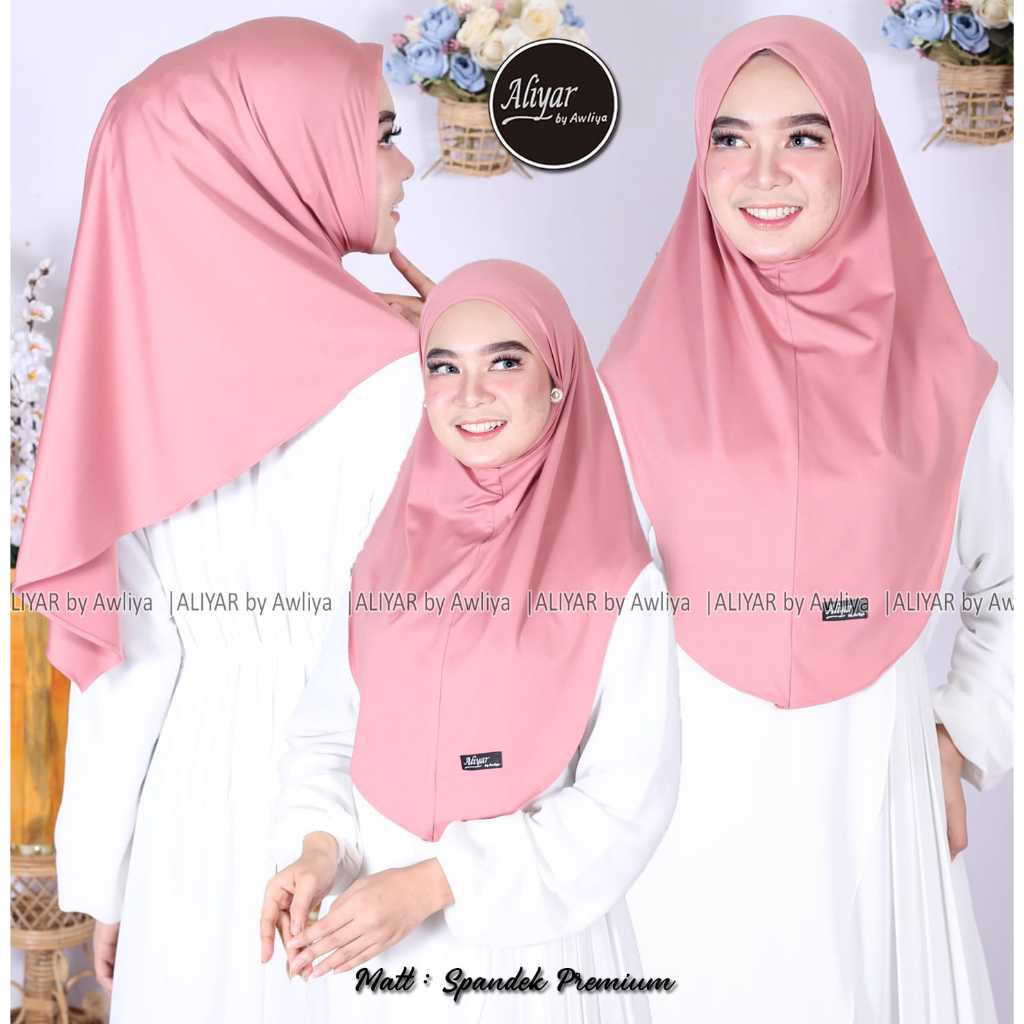 HIJAB BERGO AWLIYA ORIGINAL ALIYAR BY AWLIYA||HIJAB BERGO INSTAN||HIJAB SPORT||HIJAB AWLIYA COLLECTI