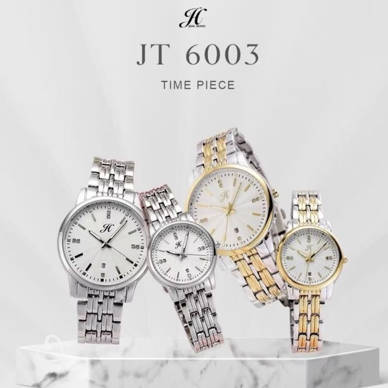 JIMS HONEY PEKANBARU - JT 6003 - JAM TANGAN COUPLE