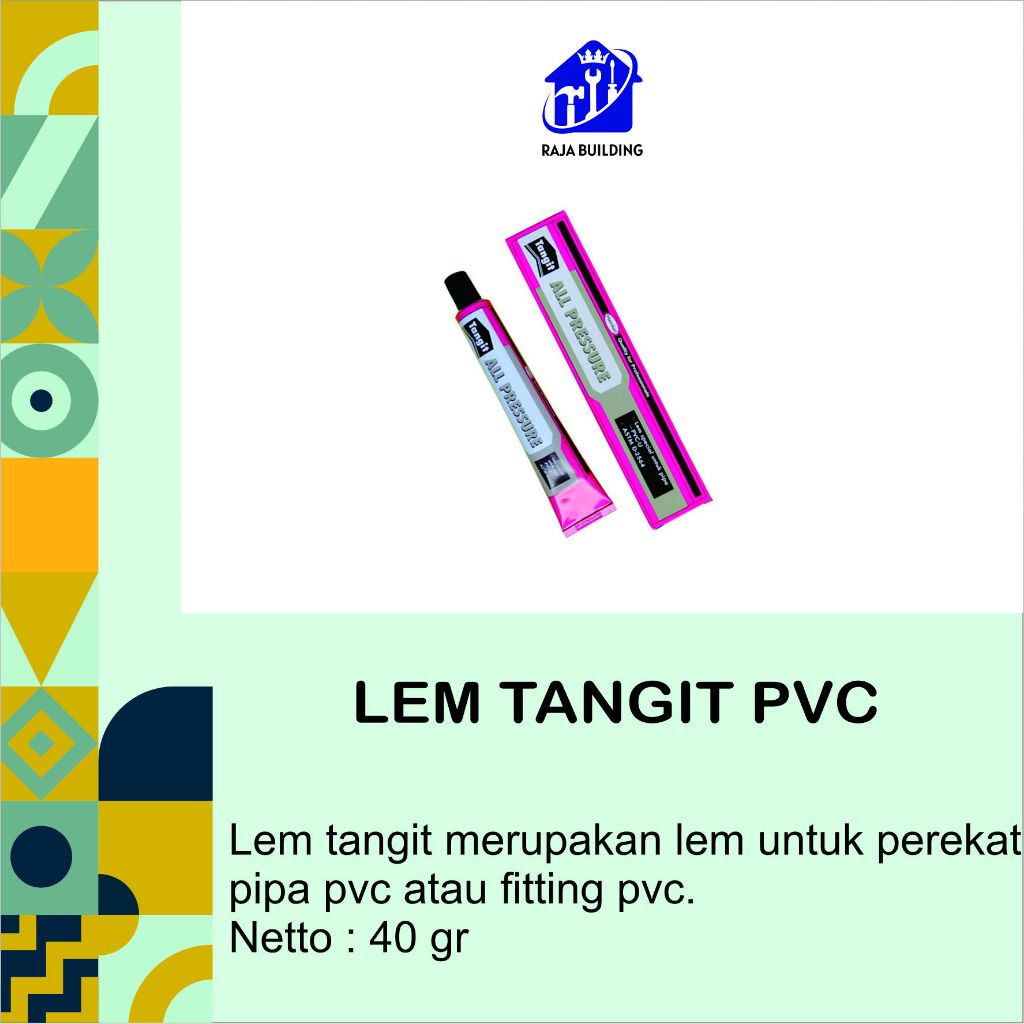 Lem PVC Kaleng Asahi / Lem Pipa / Lem Pralon