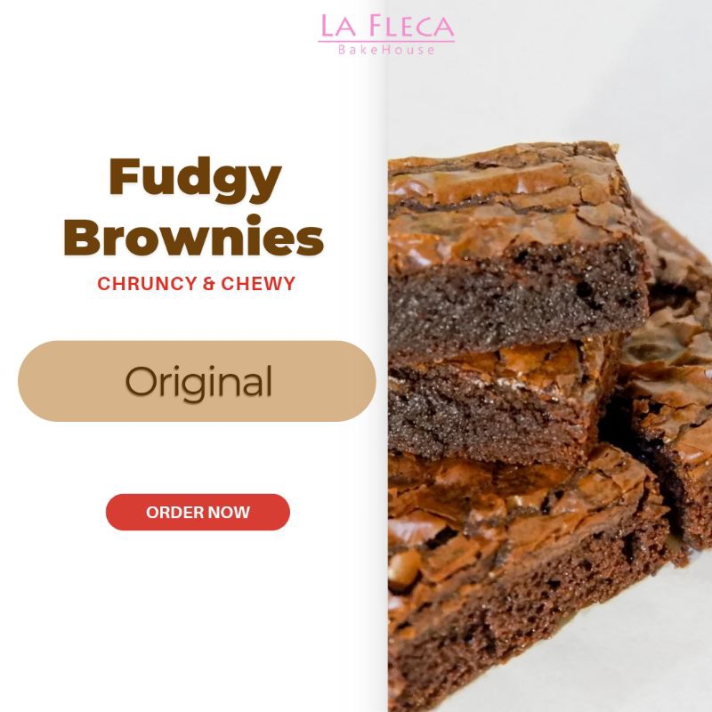 

FUDGY BROWNIES | ORIGINAL | DARK CHOCOLATE