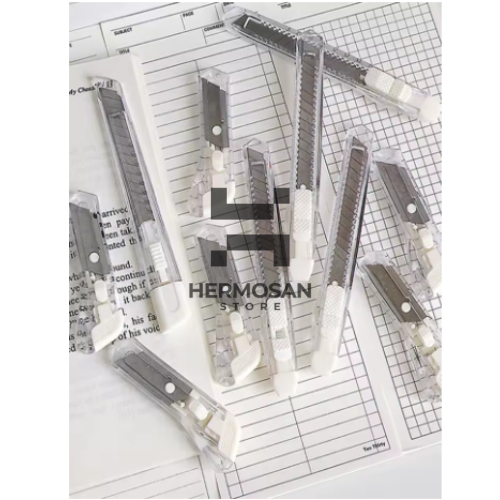 

Pisau Cutter Kater Mini Alat Potong Multifungsi Fungsional Pemotong Kertas Pembuka Kotak Kardus Paket Desain Simple Praktis Portable