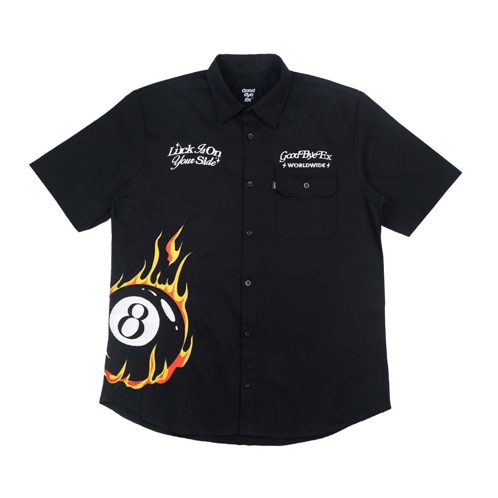GOOD BYE EX - Workshirt 8 Ball Pool Black