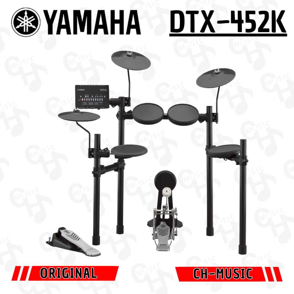Yamaha DTX452K DTX 452K Electronic Drum Set Original Paket