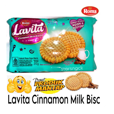 

Roma Lavita Cinnamon Biskuit kayu manis pack