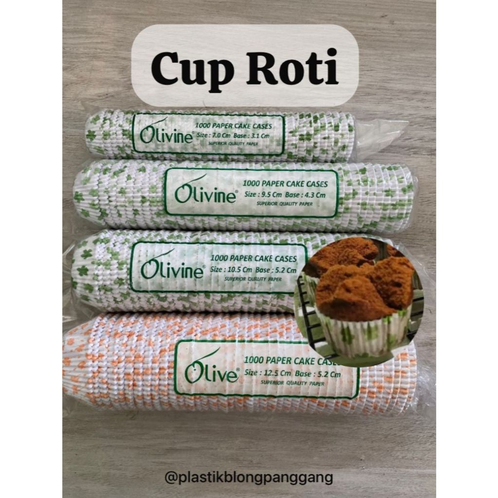 PAPER CAKE CASE / CUP ROTI /UK 9,5 ,/10,5 /12,5