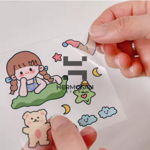 

Setiker Stiker Sticker Pack Estetik Kartun Lucu Hiasan Dekorasi Cover Sampul Buku Tumbler Botol Minum