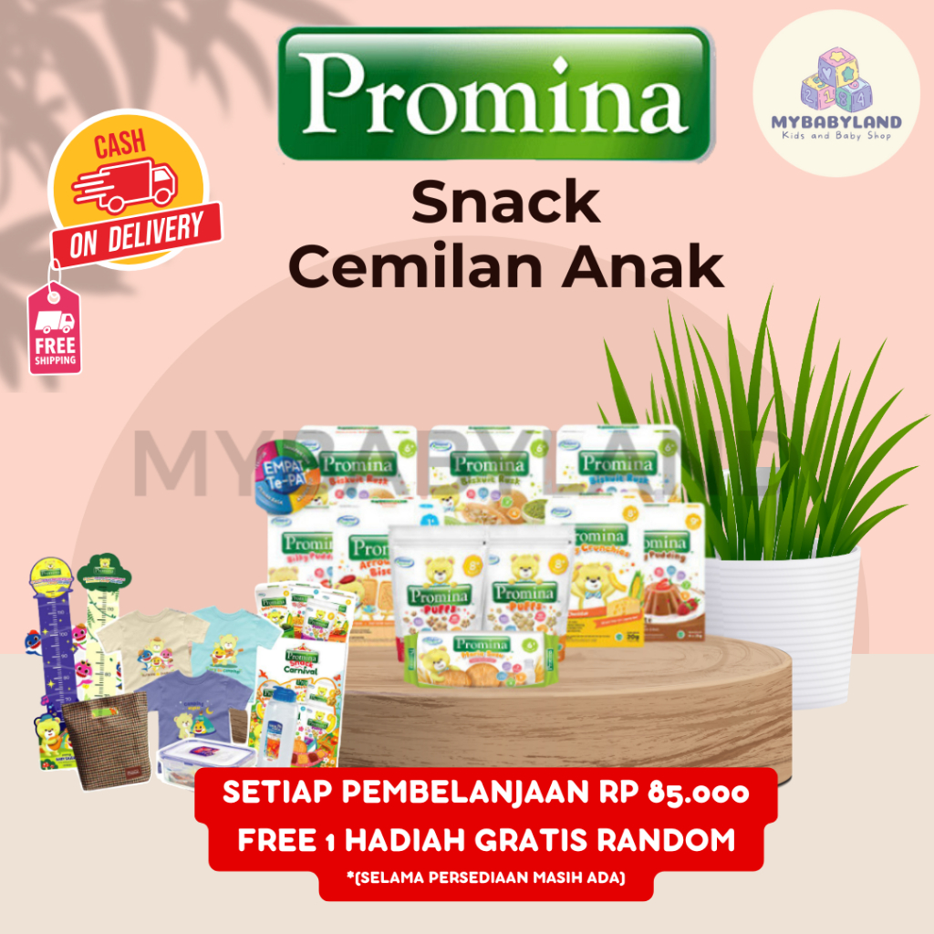 Promina Baby Snack Puff | Promina Marie Roll | Promina Biskuit Arrowroot Cookies | Promina Biskuit R
